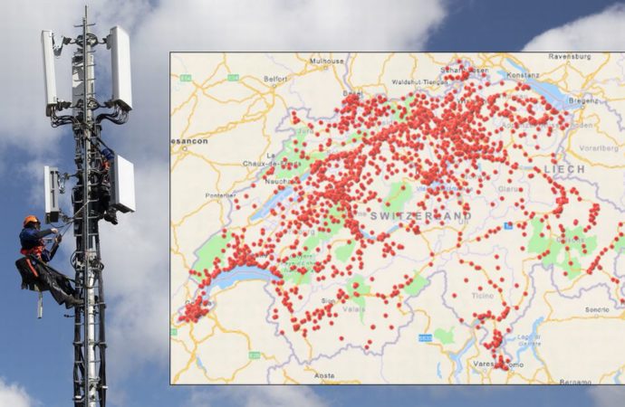 Découvrez où 2000 antennes 5G ont été déployées depuis six mois